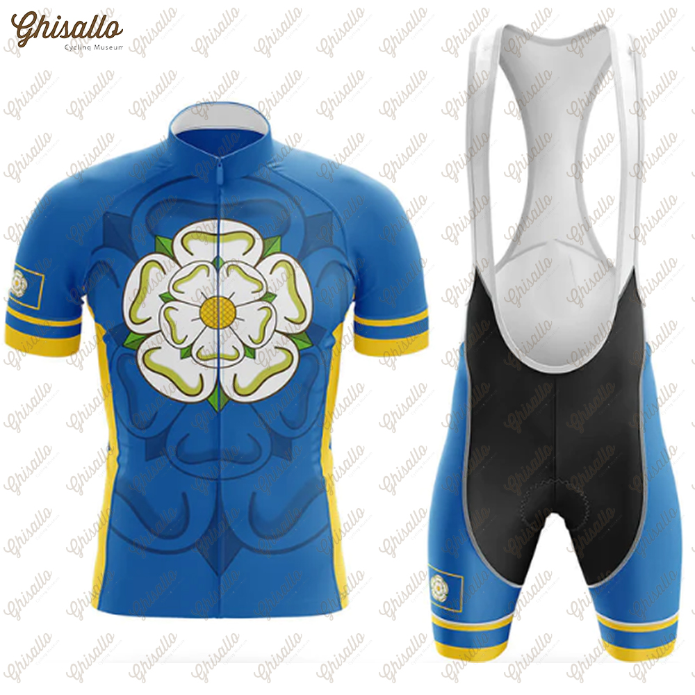 Padded Cycling Shorts - Yorkshire Cycling Jersey Set for Men,