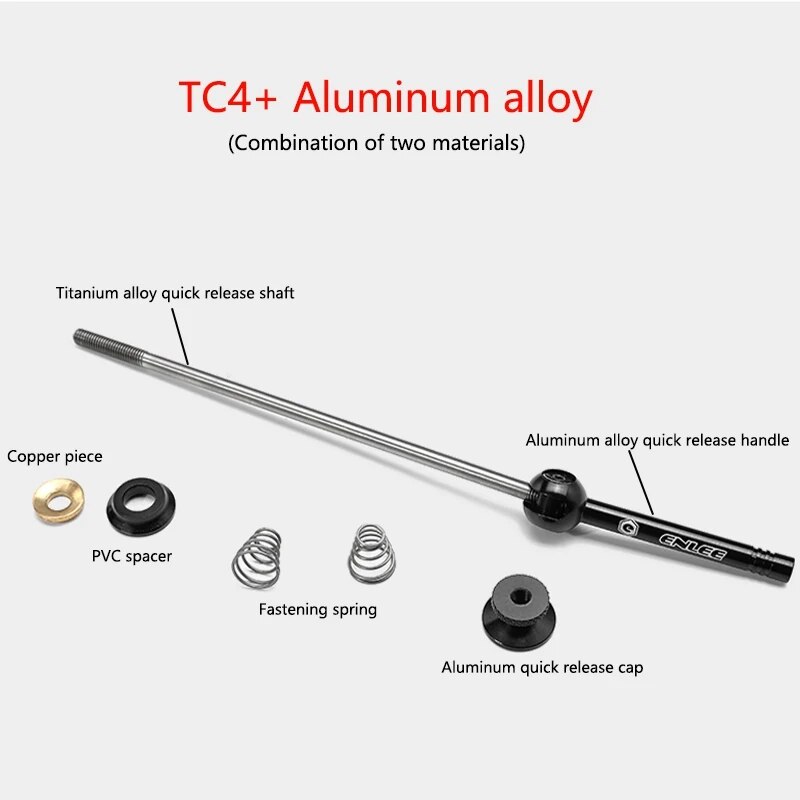 ENLEE Titanium Ti Skewer QR Bi - Quick Release Skewer recensie en prijs