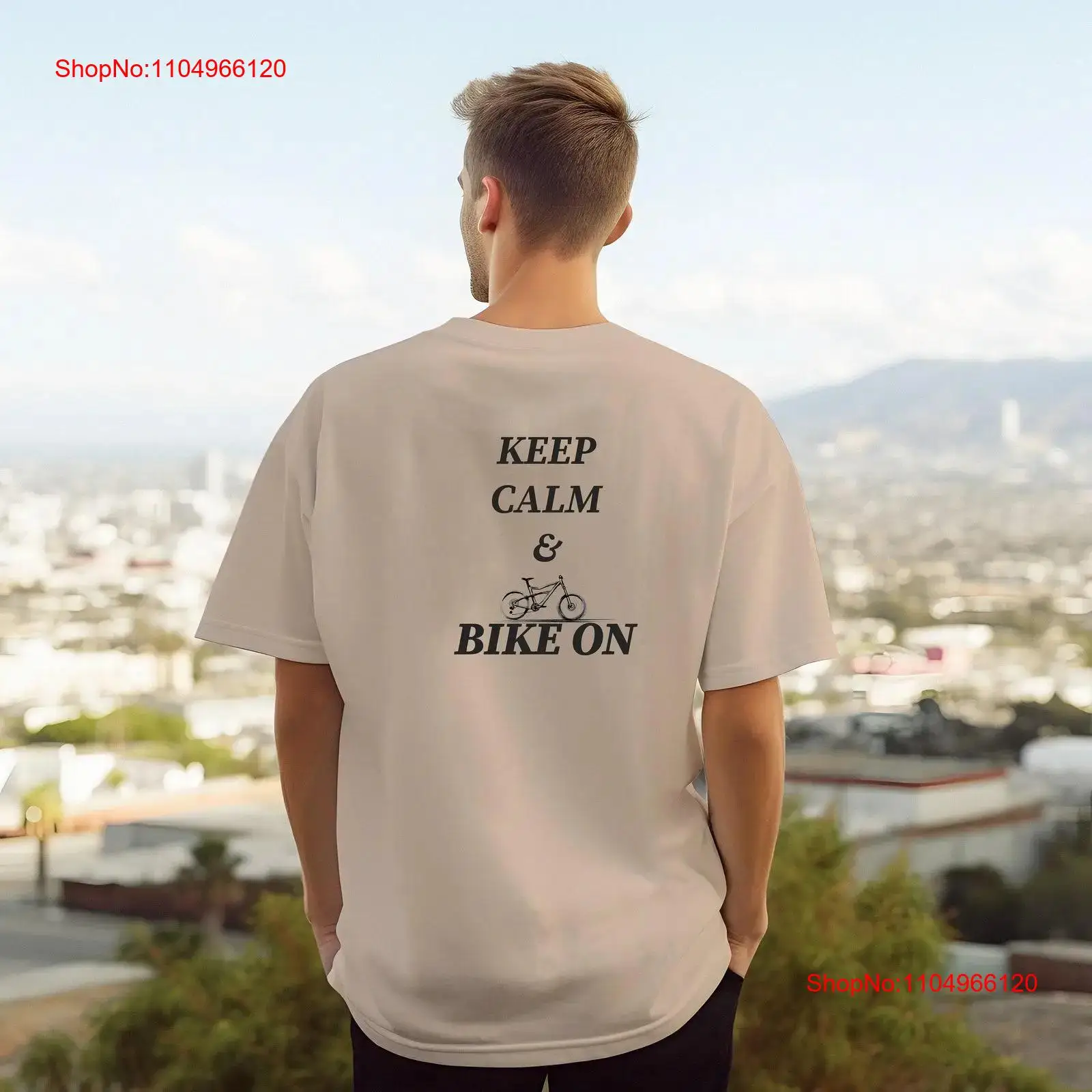 New Keep Calm Cycling T Shirt  - Cycling Gear Present recensie en prijs