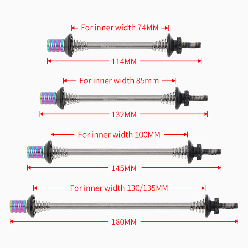 MUQZI Titanium Quick Release S - Quick Release Skewer recensie en prijs