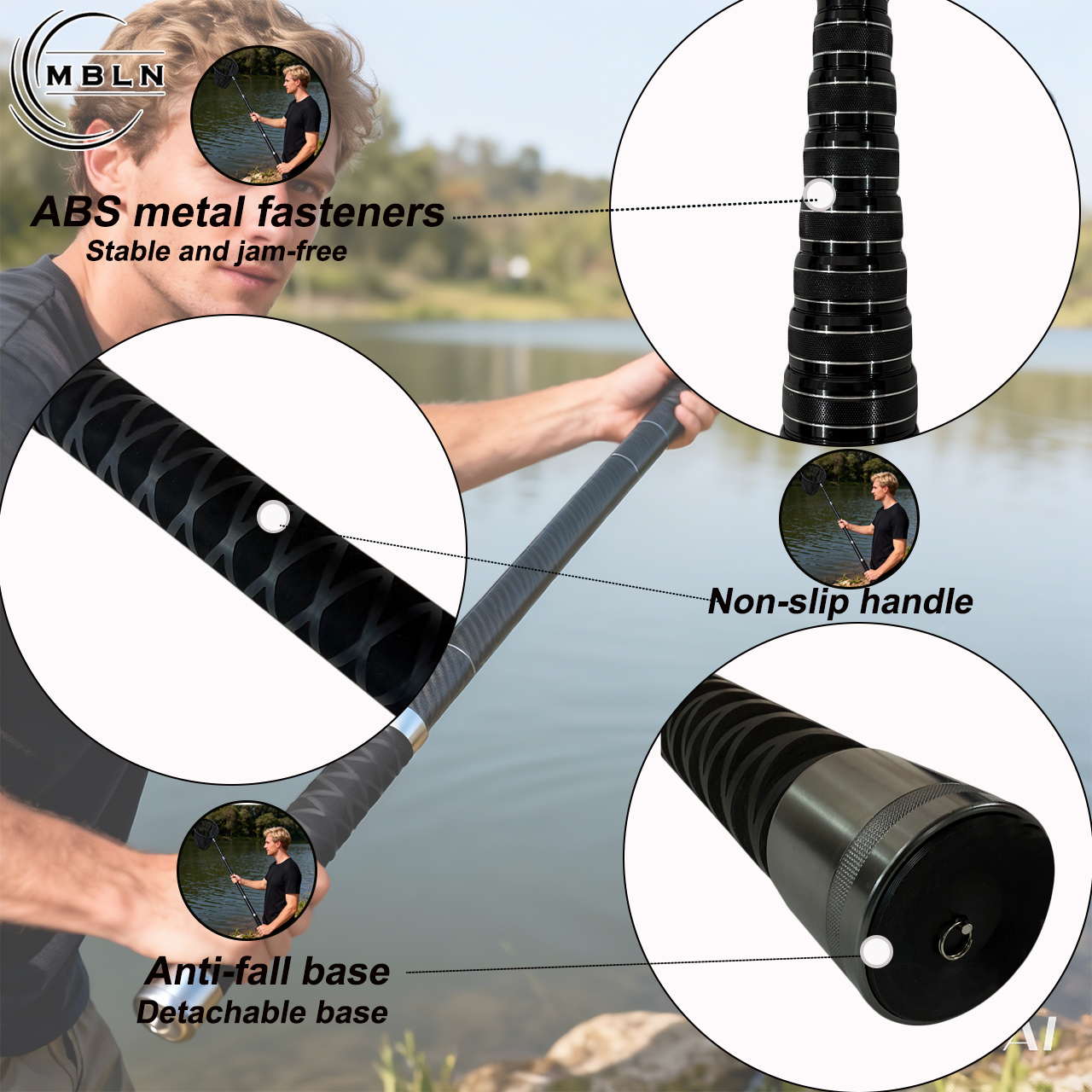 Carbon Fiber Telescopic Landin - Cycling Landing Gear recensie en prijs