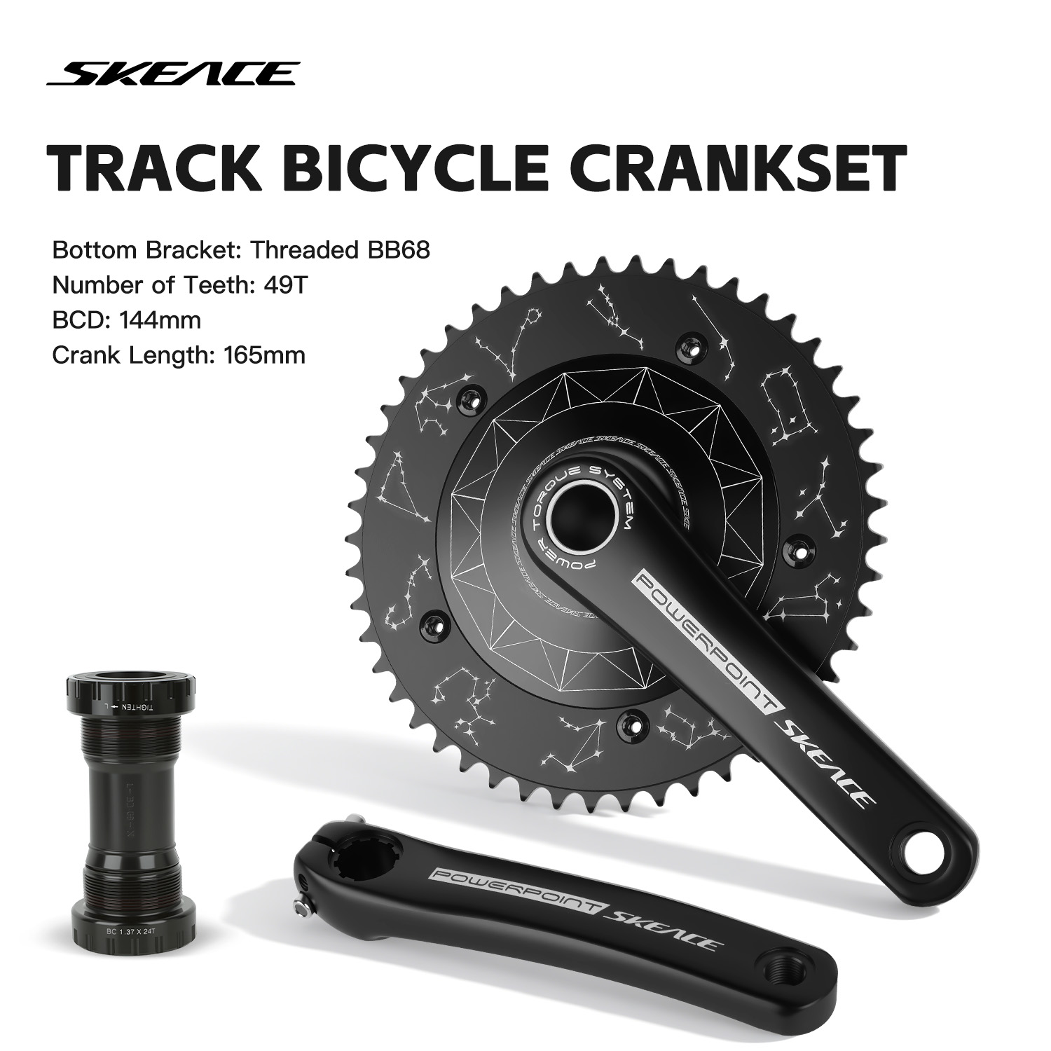 SKEACE Track Bicycle Crankset  - Cycling Gear Indoor recensie en prijs