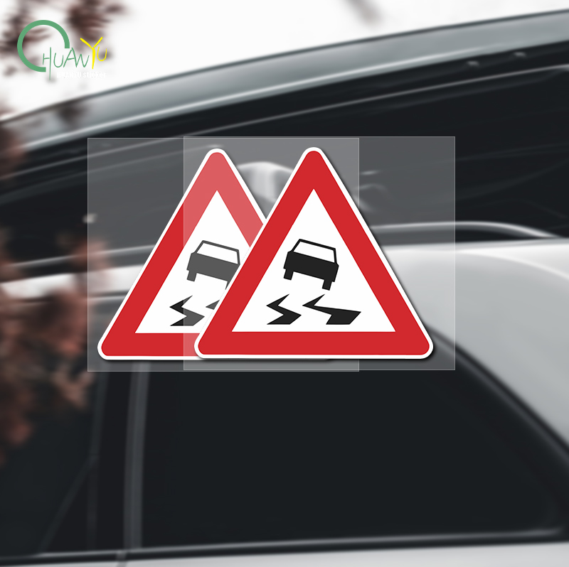 Traffic warning sticker, slipp - Cycling Gear Indoor recensie en prijs