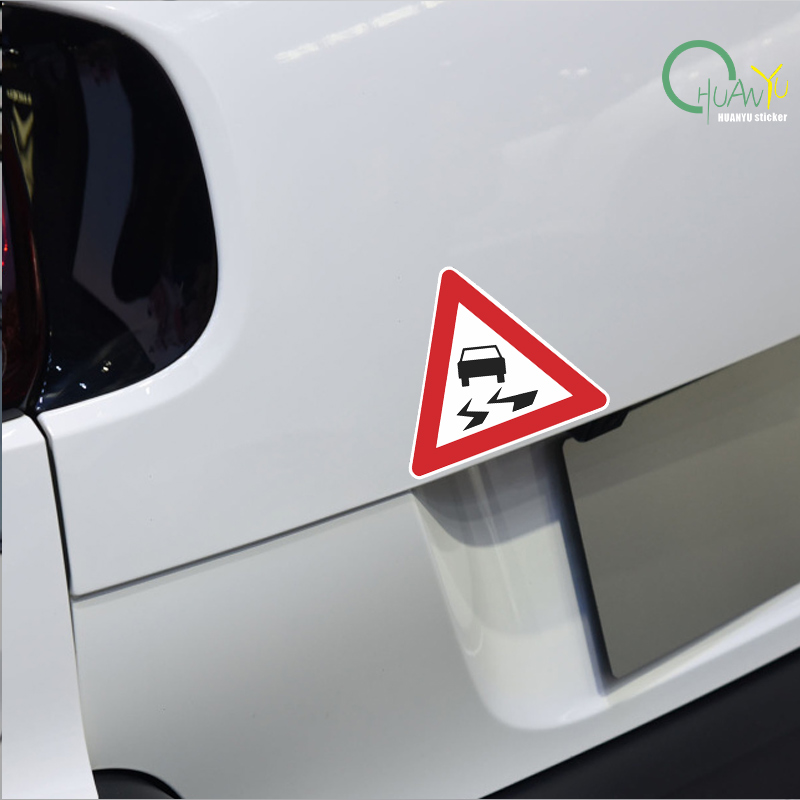 Traffic warning sticker, slipp - Cycling Gear Indoor recensie en prijs