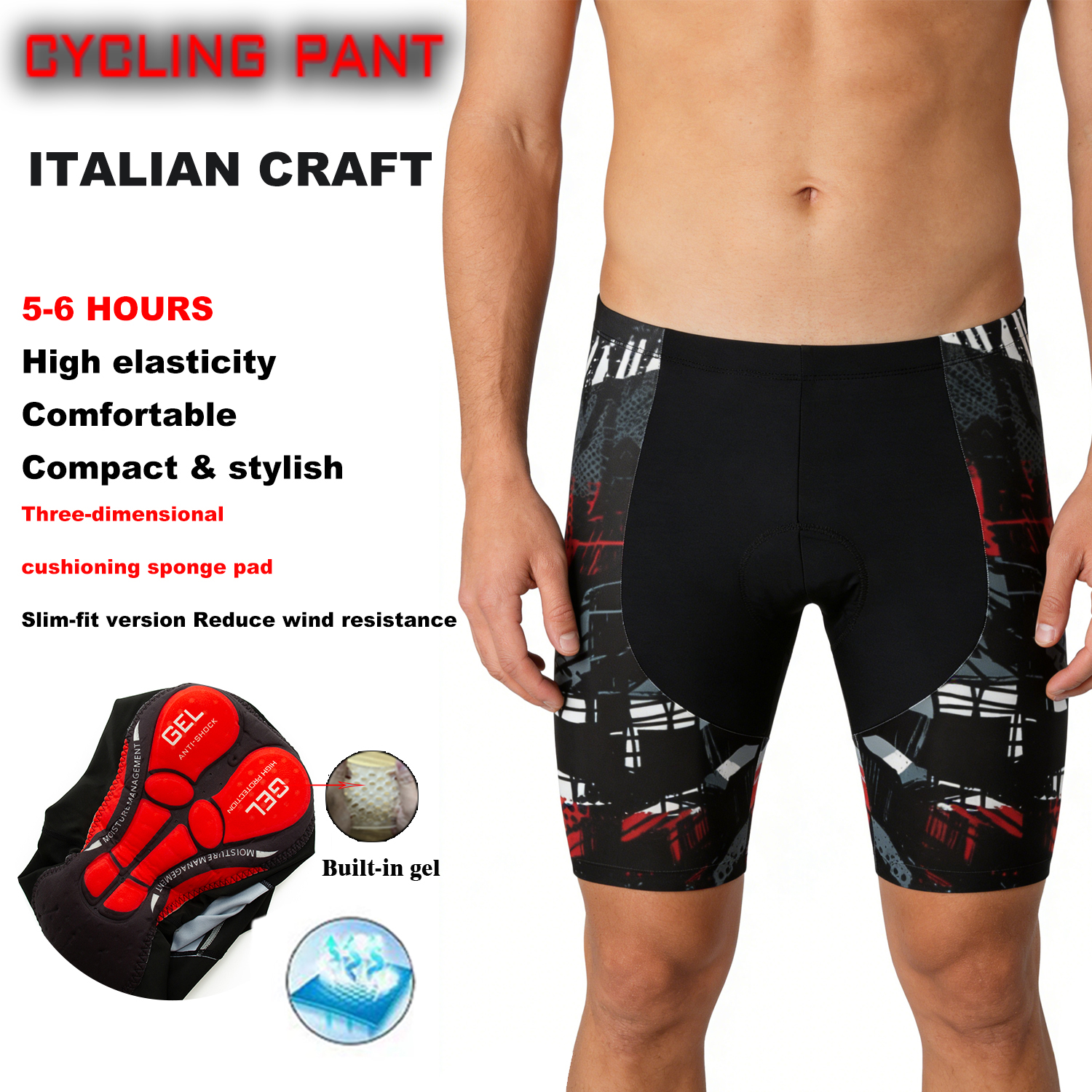 Men’s Breathable Cycling Bib S - Padded Cycling Shorts recensie en prijs