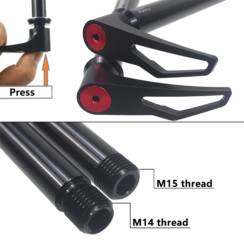 HEPPE Bicycle Thru Axle Front  - Quick Release Skewer recensie en prijs