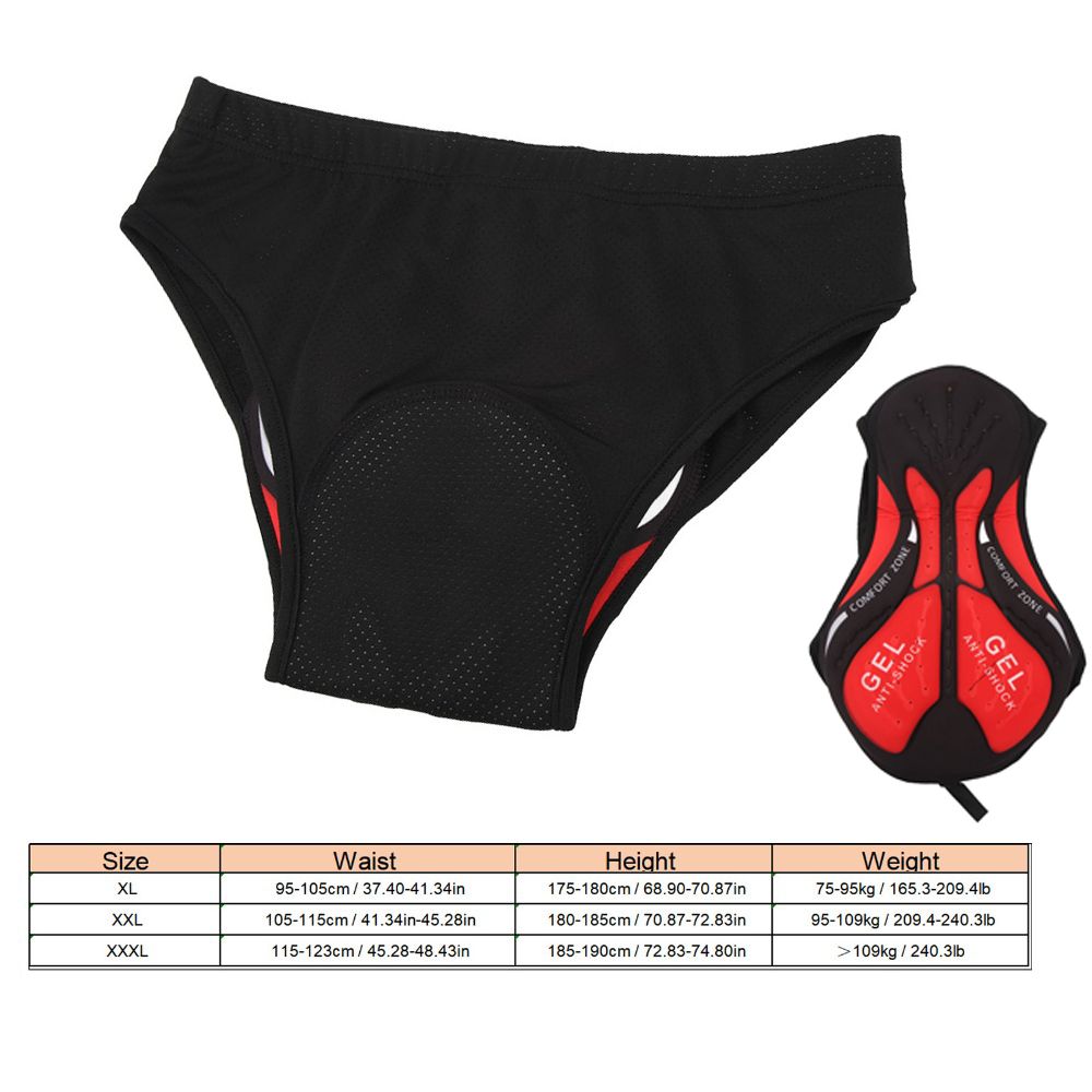 Comfortable 3D Padded Cycling  - Padded Cycling Shorts recensie en prijs