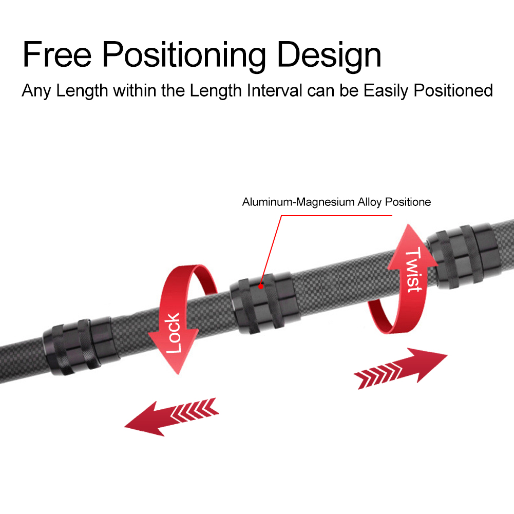Carbon Fiber Telescoping Fishi - Cycling Landing Gear recensie en prijs