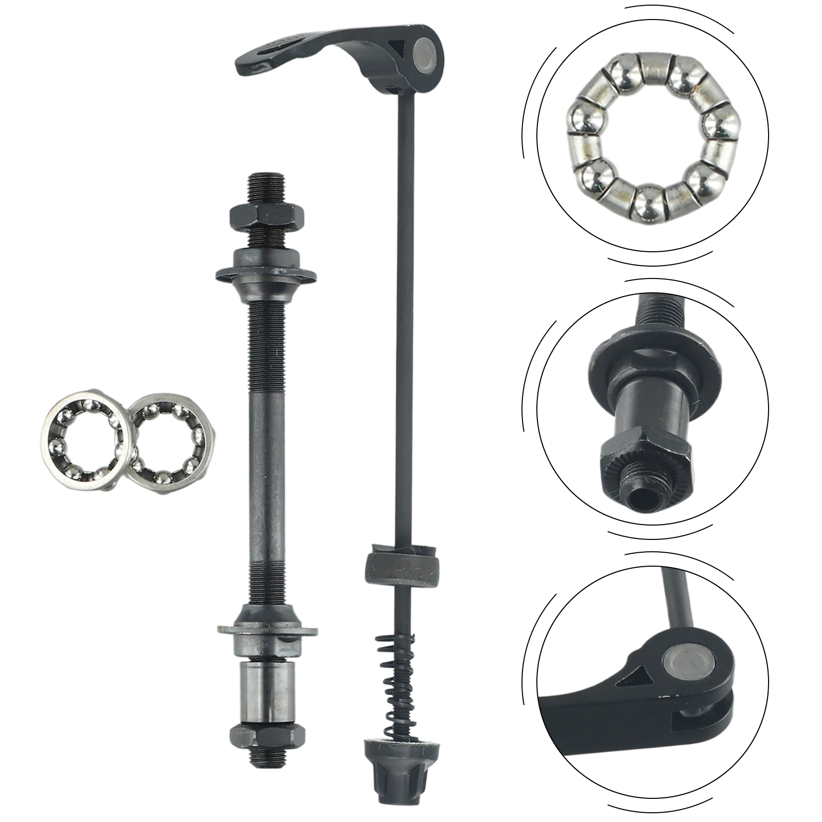 1 Set MTB Bike Axle Front Rear - Quick Release Skewer recensie en prijs